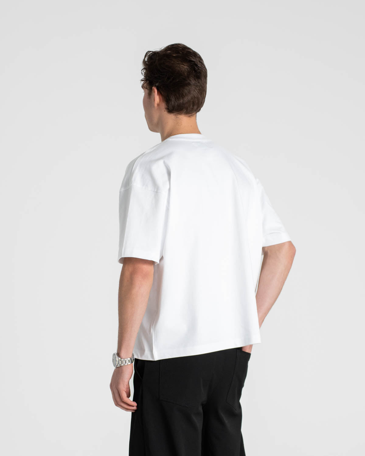SC Logo T-shirt White Tone-Tone